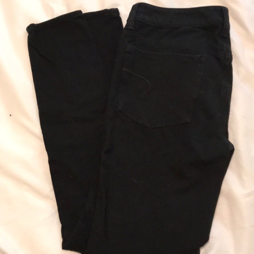 American Eagle black jeggings